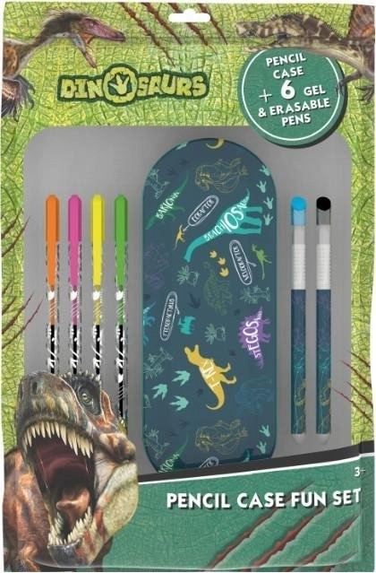 Dinosaur School Set with Pencil Case