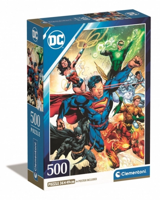 Puzzle set Justice League 500 Pieces