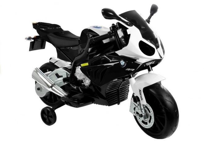 Battery-Powered BMW S1000RR Black Motorcycle for Kids