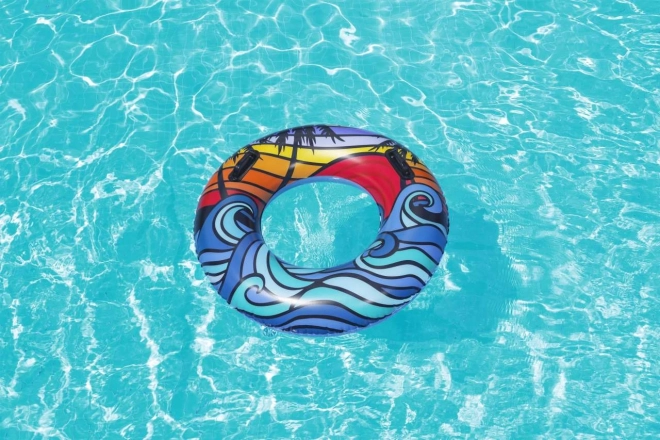 Bestway Castaway Swimming Ring Blue