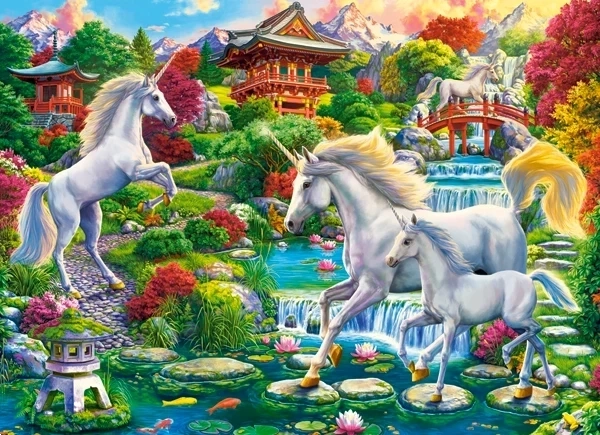 Unicorn Garden Puzzle 300 Pieces