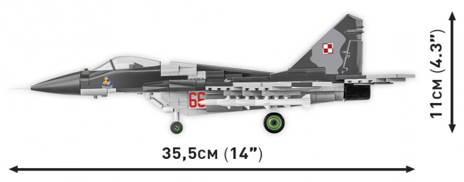 Armed Forces MIG-29 Fighter Jet Model 1:48 Scale by COBI