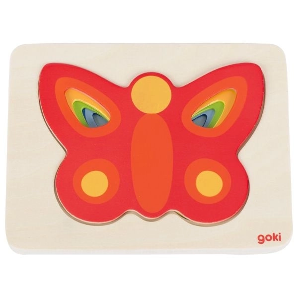 Layered Puzzle Butterfly