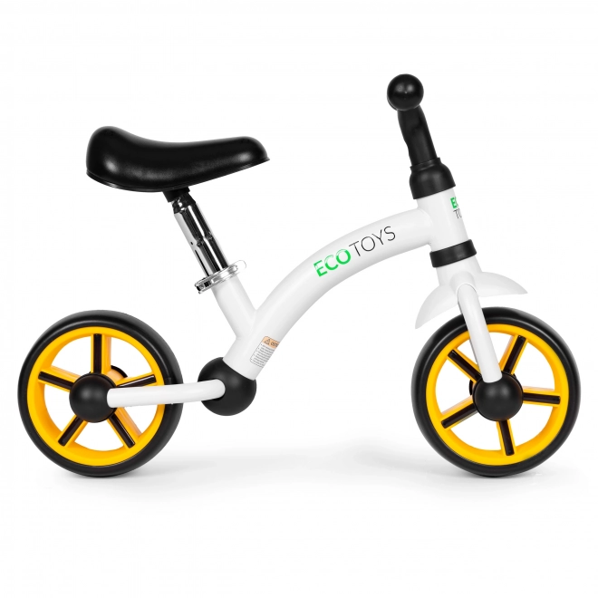 Ecotoys Balance Bike for Children - Adjustable and Durable