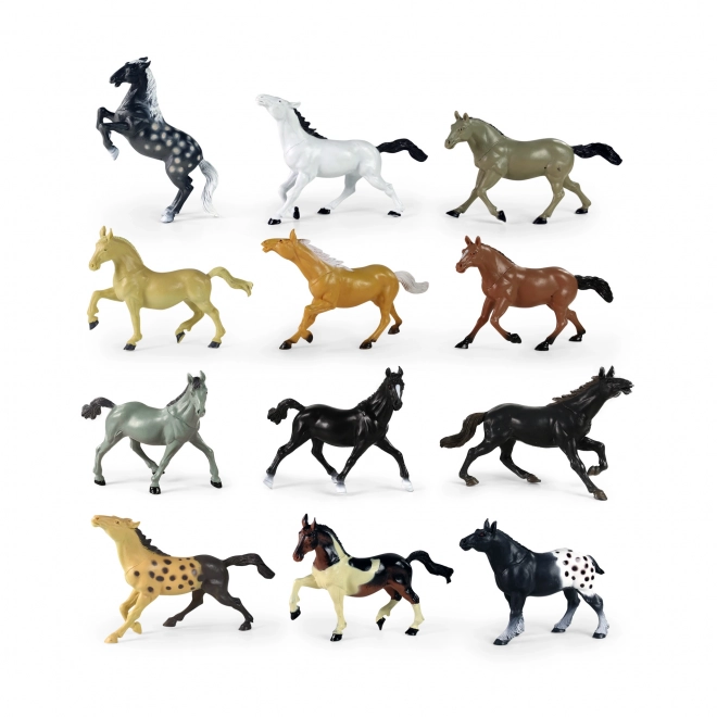 Colorful Plastic Horses