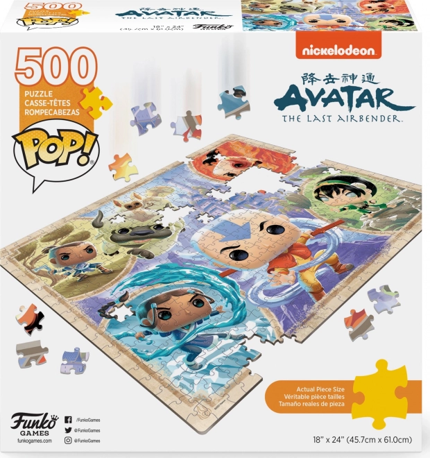 Funko Games The Last Airbender 500-Piece Puzzle