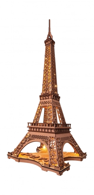 3D Wooden Puzzle of the Eiffel Tower by Rolife