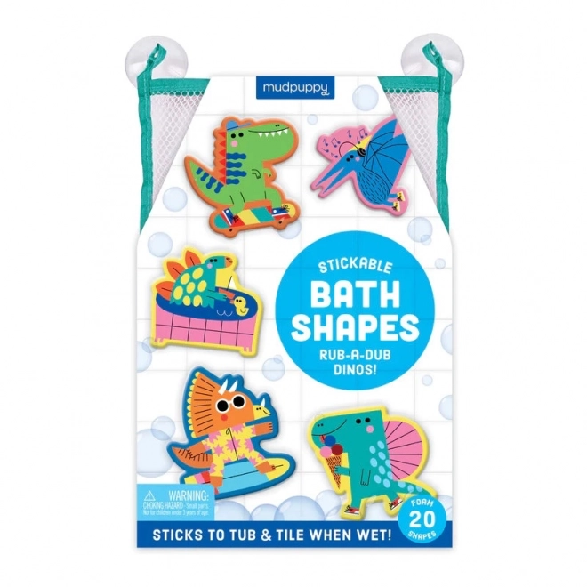 Foam Bath Shapes Dinosaurs