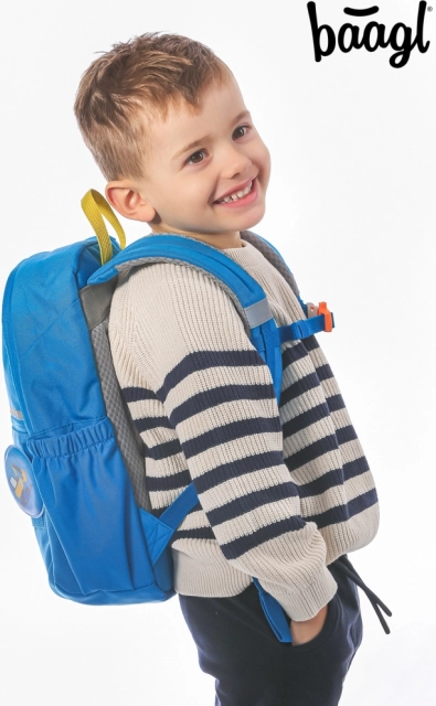 Zaino Buddy con motivo escavatore
