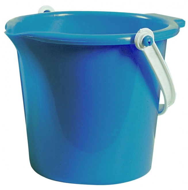 Androni sand bucket with spout, blue