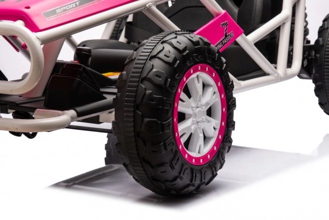 Electric Buggy Car Pink 24V