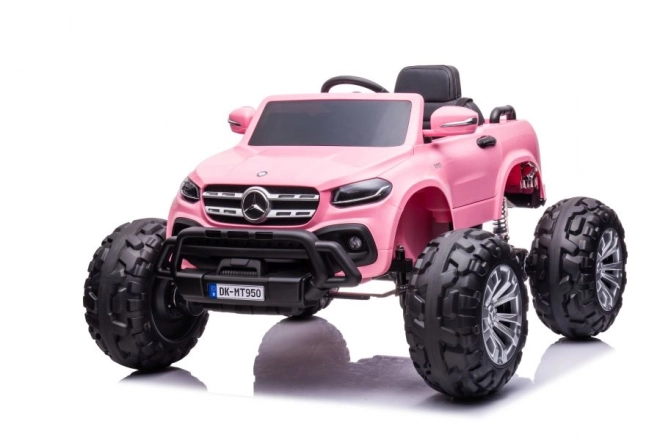 Electric Ride-On Car Mercedes 4x4 Pink