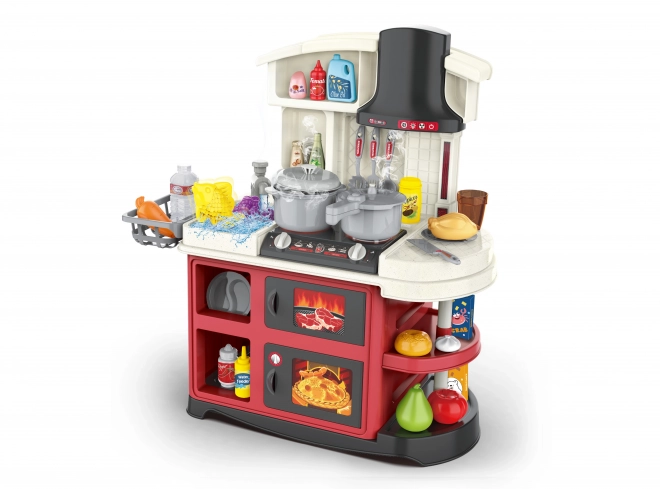 Interactive Kitchen Playset with Light and Sound Effects