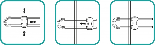 Cabinet Handle Locks - 2 Pack