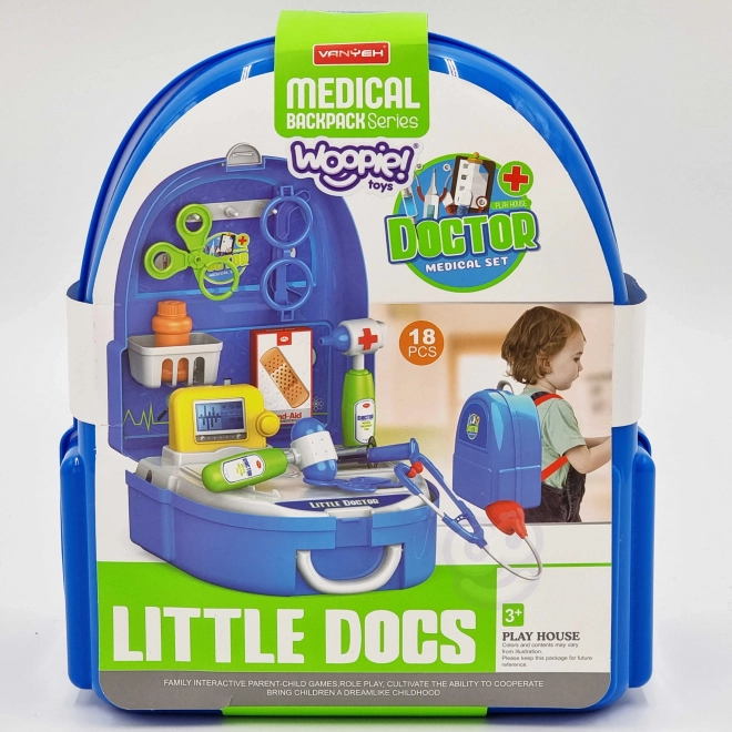Woopie Set Kleiner Arzt im Rucksack 18 Stk.