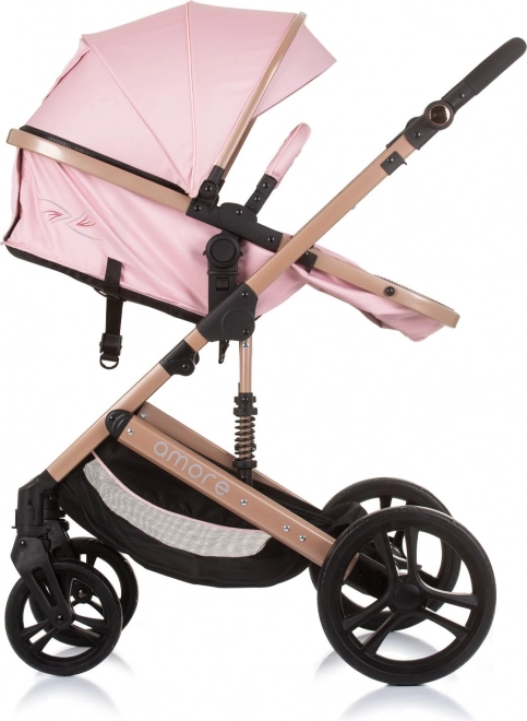 Chipolino stroller Amore 2-in-1 Jungle – Flamingo