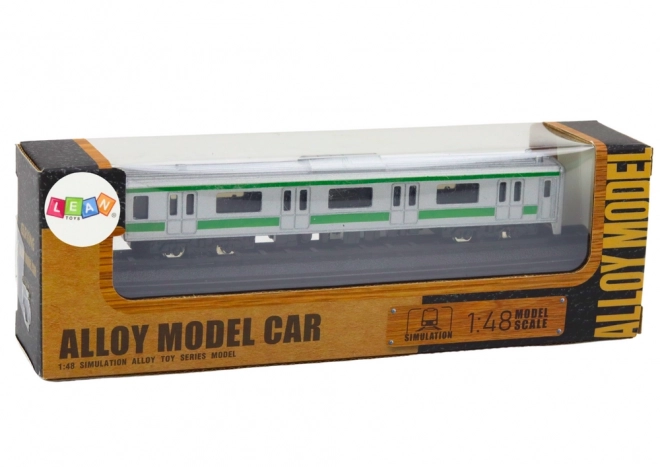 Collectible Train Model Silver 1:48