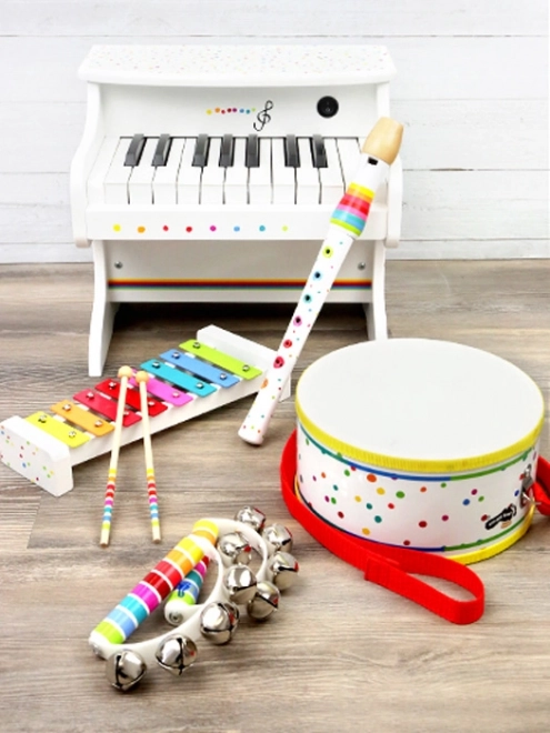 Small Foot Musical Toy Set with Polka Dots