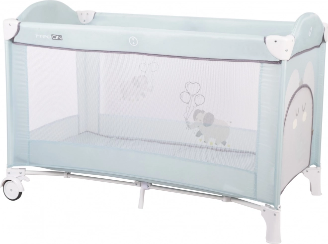 FreeOn Travel Cot Mint Balloon