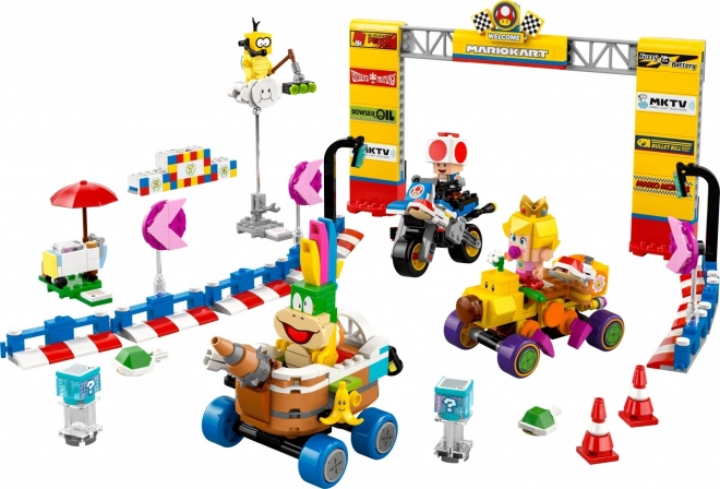 Lego Super Mario Kart Baby Peach Grand Prix Set