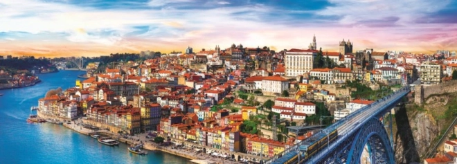 Trefl Panoramic Puzzle 500 Pieces - Porto, Portugal