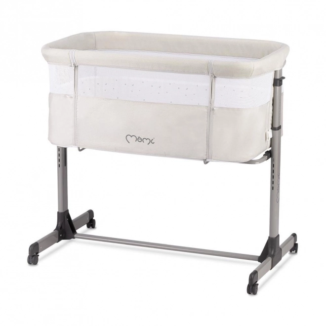 Baby Crib MoMi Revo Light Grey