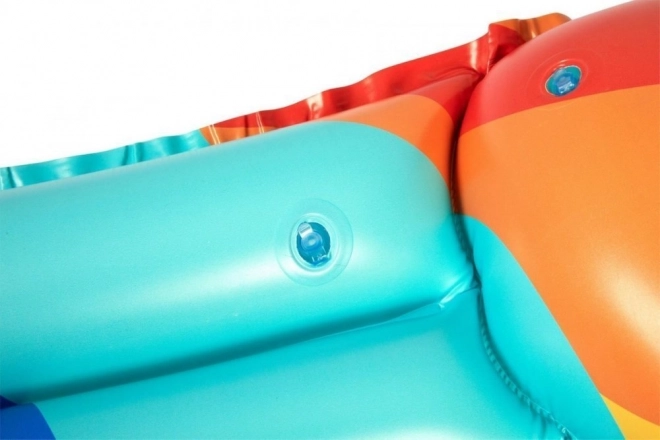 Inflatable Swimming Mattress Toucan Blue