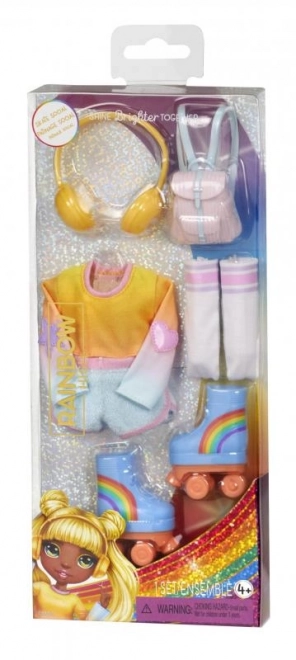Rainbow High Skateboard Meeting Outfit