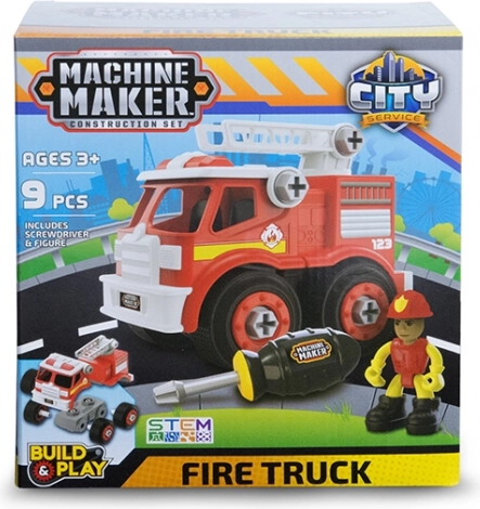 Fire truck for little rescuers