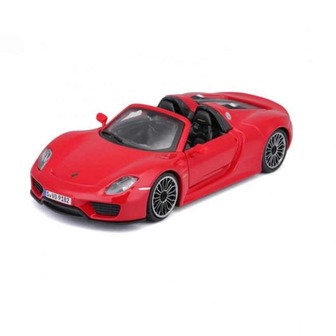 Die-cast Model Car Porsche 918 Spyder by Bburago