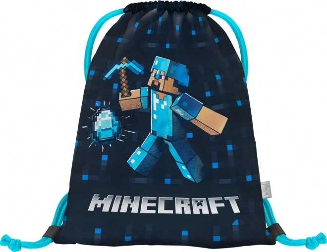 baagl trio set Ergo MINECRAFT blue axe backpack