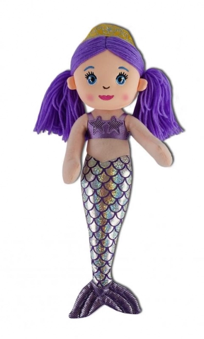 Purple Mermaid Doll