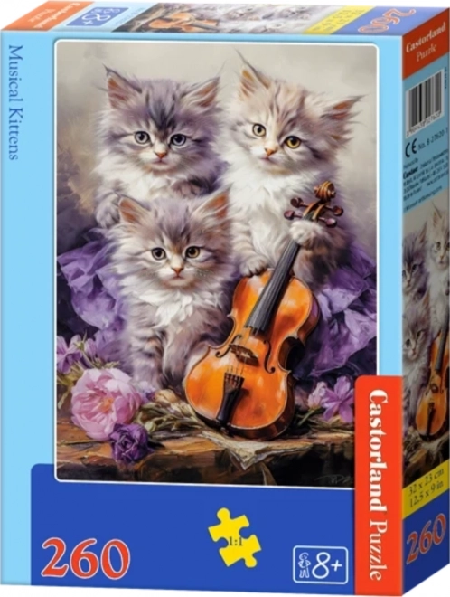 Musical Kittens Puzzle 260 Pieces