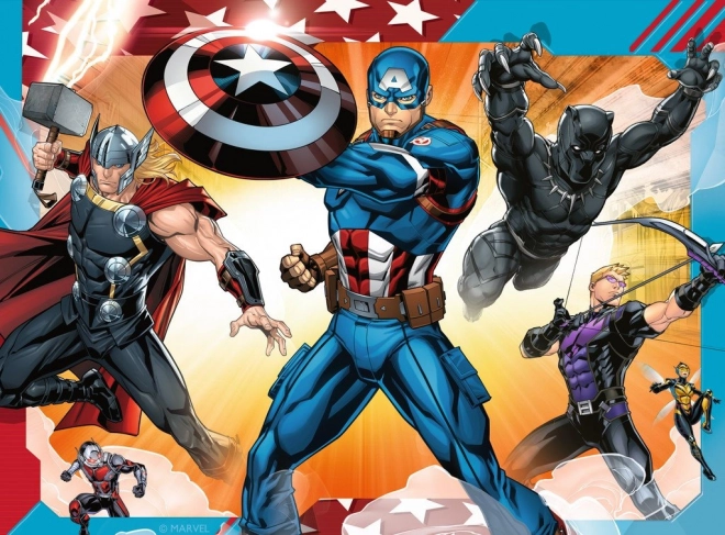 ravensburger avengers mightiest heroes puzzle set