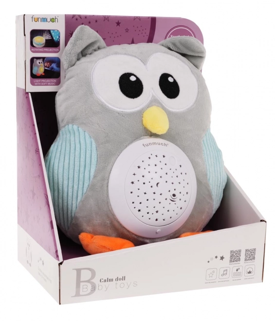 Owl with Sound and Light Features