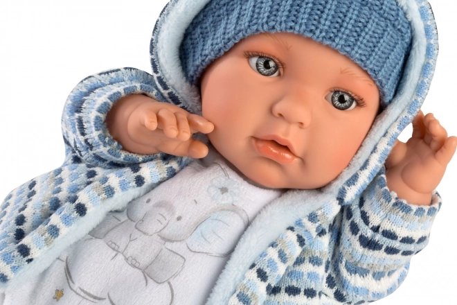 Baby Enzo Doll With Sounds - Llorens