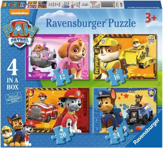 Ravensburger puzzle Mancs Őrjárat 4 a dobozban