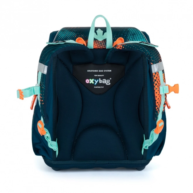 School Backpack with Dinosaur Design