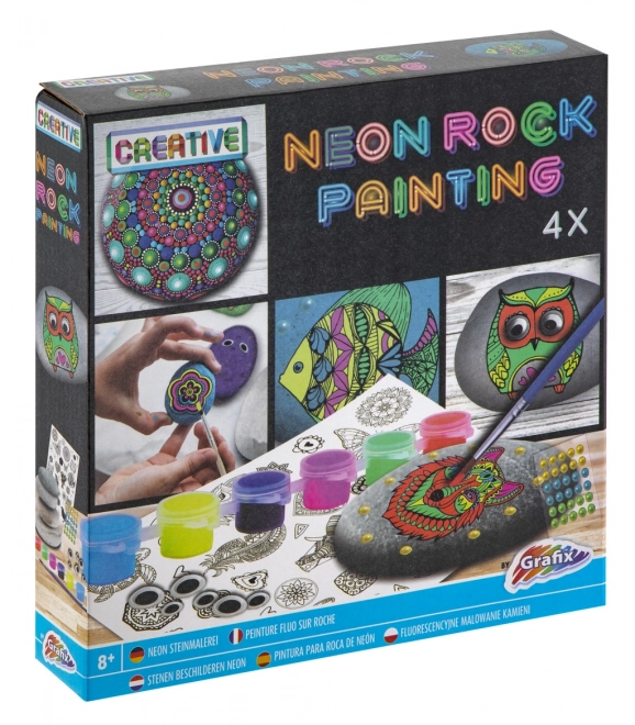 Neon Rock Painting Set
