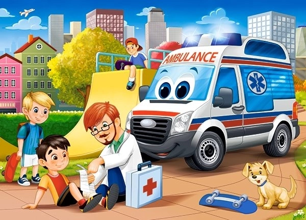 Colorful First Aid Children's Puzzle