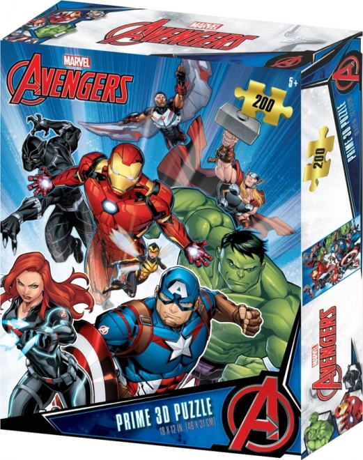 Avengers 3D Puzzle 200 Pieces