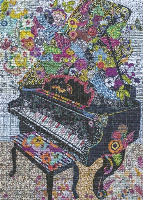 Heye Puzzle Quilt Art: Piano 1000 Pieces