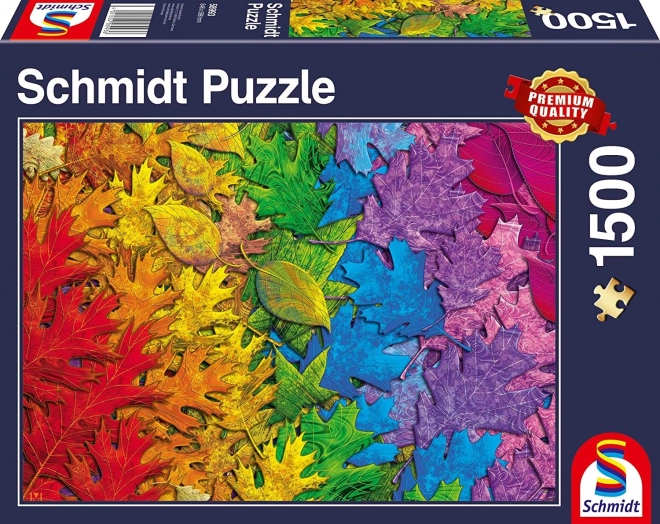 Colorful Leaves Puzzle 1500 Pieces