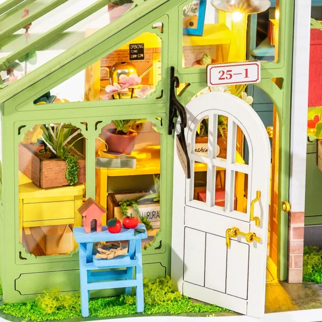 Robotime Rolife Spring Flower Meeting DIY Miniature House