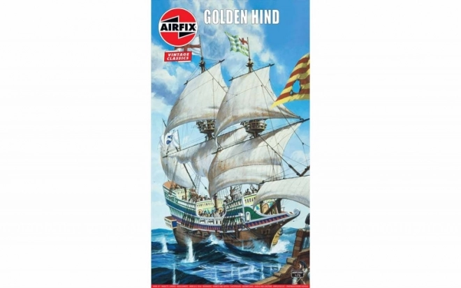 Plastic Model Ship Golden Hind