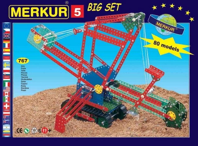 Merkur Construction Set 80 Models 767pcs