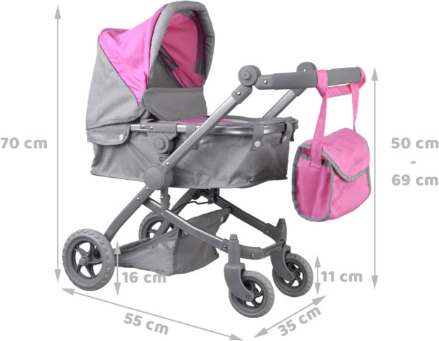 4-en-1 : landau et poussette sport