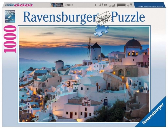 Puzzle Sera a Santorini 1000 pezzi Ravensburger