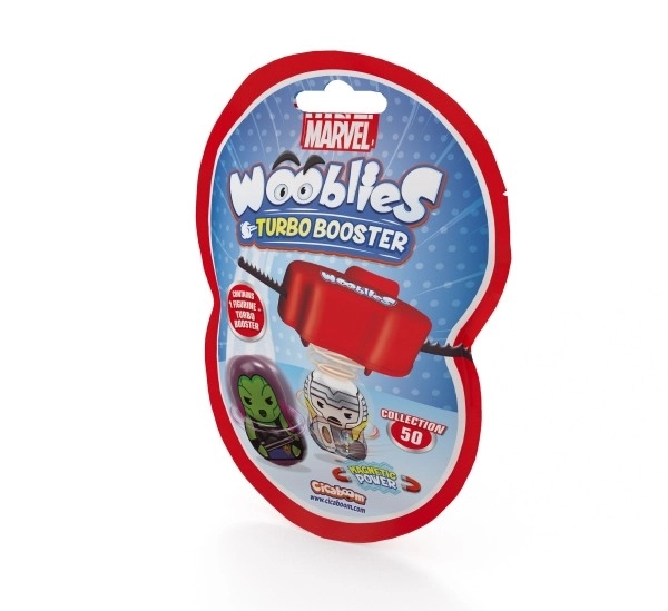 Wooblies Superheroes Collector Set with Turbo Launchers