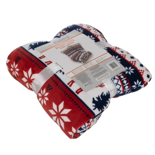 Premium Holiday Blanket with Pillow Covers